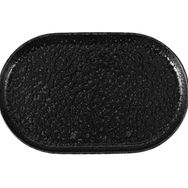 Porland Ethos Black Moss 18 cm Kayık Tabak