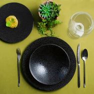 Porland Ethos Black Moss 18 Parça 6 Kişilik Yemek Takımı