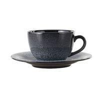 Porland Ethos Twilight 215 cc Tabaklı Çay Fincanı