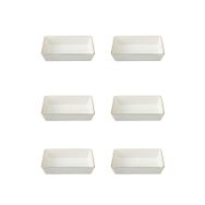 Porland Forest 04LFH000585 8x14 cm 6'lı Kahvaltı ve Meze Tabağı