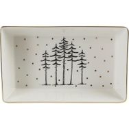 Porland Forest 19 cm Kare Salata Tabağı