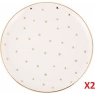 Porland Forest 20 CM 2'li Düz Tabak