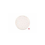 Porland Forest 20 cm 6'lı Düz Tabak