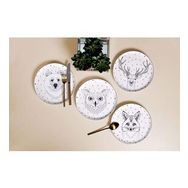 Porland Forest 4'lü 20 cm Pasta Takımı