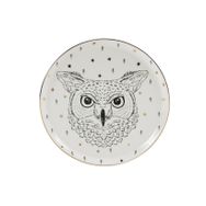 Porland Forest Owl 20 cm Düz Tabak