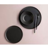 Porland Grazia Seasons Siyah 3 Parça Tek Kişilik Yemek Takımı