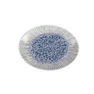 Porland İris Blue 20 cm Kayık Tabak