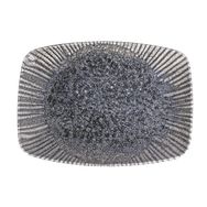 Porland İris Grey 27 cm Kayık Tabak