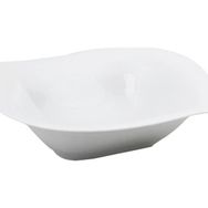Porland Leaf 38 cm Beyaz Kase