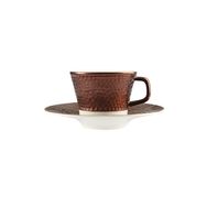Porland Legacy Copper 80 cc 12 Adet Tabaklı Kahve Fincanı