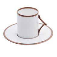 Porland Limoges Bronz 85 cc 2 Kişilik Kahve Takımı