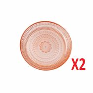 Porland Lina Turuncu 2x17 cm Ayaklı Tabak