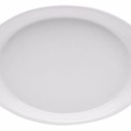 Porland Luna 23 cm 6 Adet Beyaz Kayık Tabak