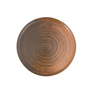 Porland Lykke Kahverengi 21 cm Düz Tabak