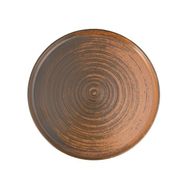 Porland Lykke Kahverengi 24 cm Düz Tabak