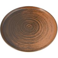 Porland Lykke Kahverengi 27 cm Düz Tabak