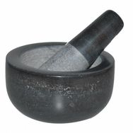 Porland Marble Siyah 12 cm Havan