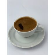 Porland Maria Beyaz Tabaklı 75 cc Kahve Fincanı Seti
