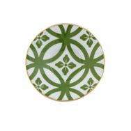 Porland Morocco Desen1 Yeşil 12 cm 12 Adet Çay Tabağı