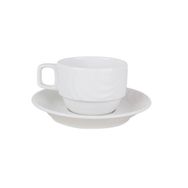 Porland Nirvana Alumilite 150 cc Tabaklı Çay Fincanı
