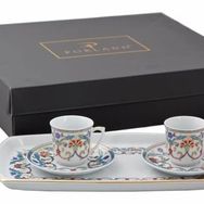Porland Perçem 77 cc 2 Kişilik Kahve Takımı
