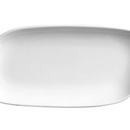 Porland Perspective Beyaz 47 cm Porselen Kayık Tabak