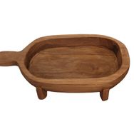 Porland Pilar Ahşap 7x35 cm Dekoratif Kase