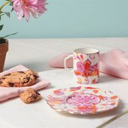 Porland Pinky 80 cc Desen 1 Tabaklı Kahve Fincanı