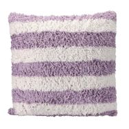 Porland Pop Stripe Lila 45x45 cm Dokuma Yastık