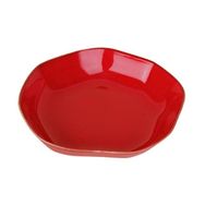 Porland Pure Seasons 21 cm Kırmızı Çukur Tabak