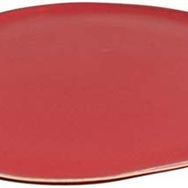 Porland Pure Seasons Kırmızı 33 cm Porselen Düz Tabak