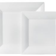 Porland Quartet Beyaz 27x27 cm Düz Tabak