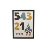Porland Sayılar 30x40 cm Bebek Çocuk Tablo