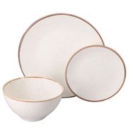 Porland Seasons Bej 3 Parça Tek Kişilik Yemek Takımı