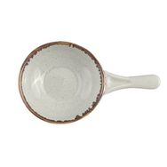 Porland Seasons Gri 14 cm Saplı Sunum Kasesi
