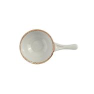 Porland Seasons Gri 16 cm Saplı Sunum Kasesi