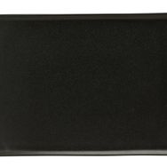Porland Seasons Gri 35x26 cm Porselen Kahvaltı Tabağı siyah