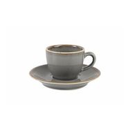 Porland Seasons Gri Tabaklı 80 cc Kahve Fincanı