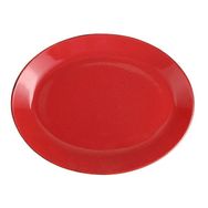 Porland Seasons Kırmızı 24 cm Kayık Tabak