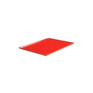 Porland Seasons Kırmızı 27x21 cm Porselen Kahvaltı Tabağı