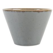 Porland Seasons Koyu Gri 11 cm Tekli Kase