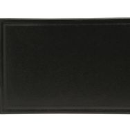 Porland Seasons Koyu Gri 30 cm Porselen Peynir Tabağı