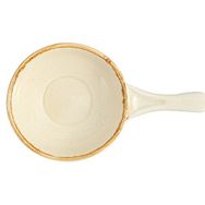 Porland Seasons Sarı 14 cm Saplı Sunum Kasesi