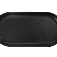 Porland Seasons Siyah 30 cm Porselen Kayık Tabak