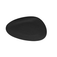 Porland Seasons Siyah 37 cm Kayık Tabak