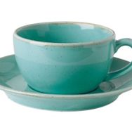 Porland Seasons Turkuaz Tabaklı 207 cc Çay Fincanı