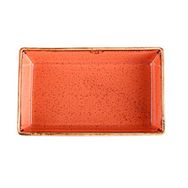 Porland Seasons Turuncu 10x16 cm Kahvaltı ve Meze Tabağı