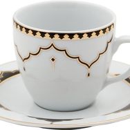 Porland Şehrazad 80 cc Tabaklı Kahve Fincanı