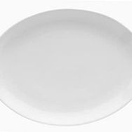Porland Soley Beyaz 12 Adet 18 cm Kayık Tabak