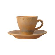 Porland Stoneware Savanna 75 cc Tabaklı Kahve Fincanı